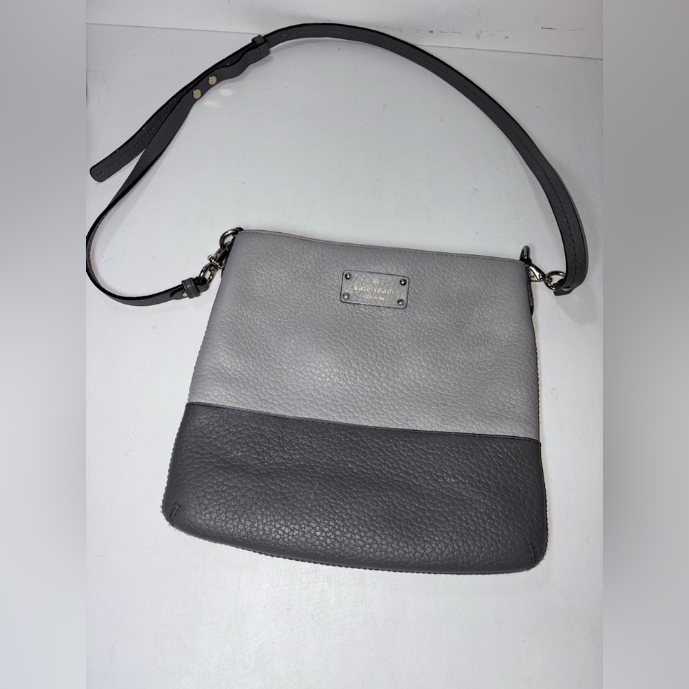 Kate Spade Two-Tone Gray Crossbody Bag